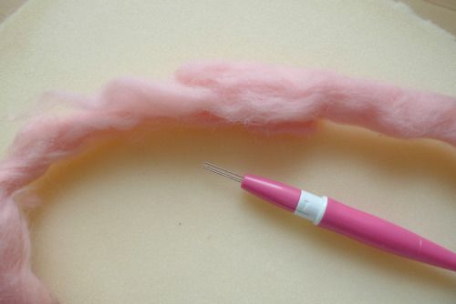 Объемный коврик крючком-вбейте концы пряжи друг в друга