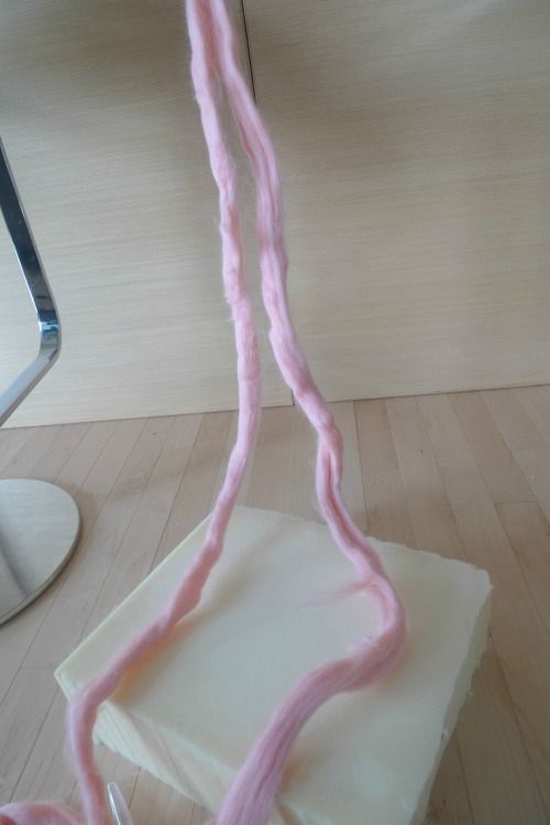 Объемный коврик крючком-разделите пряжу на 2 части